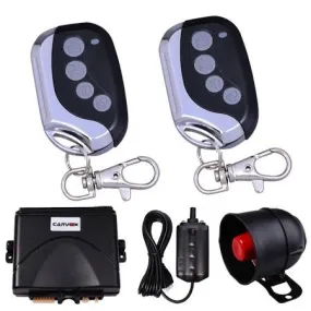 1 Way 2 Remotes Sensor Security System Car Alarm