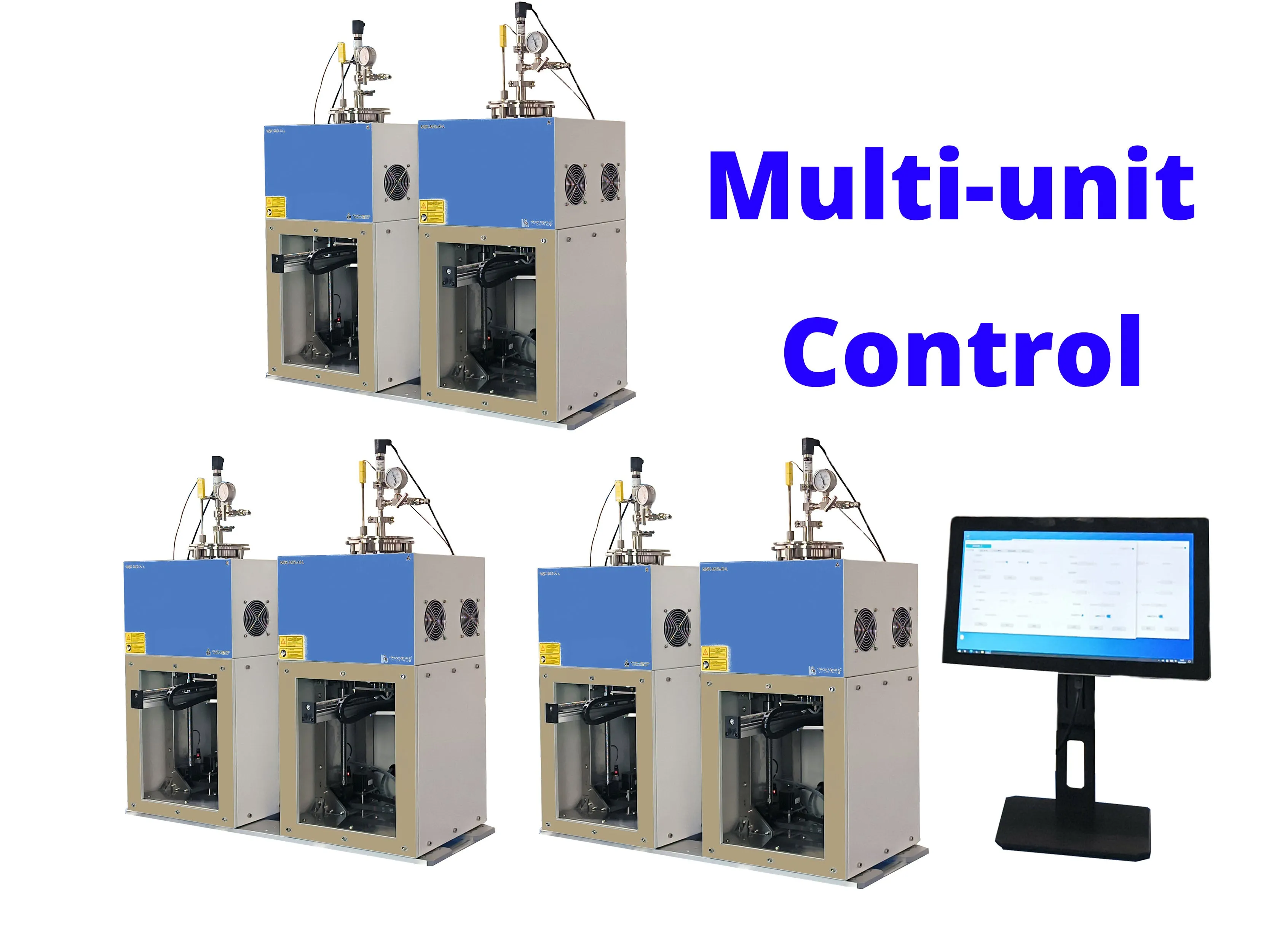 1100°C Max IR Fast Heating / Cooling &  Atmosphere Controlled Bottom Loading Furnace VBF1100XRTPASD