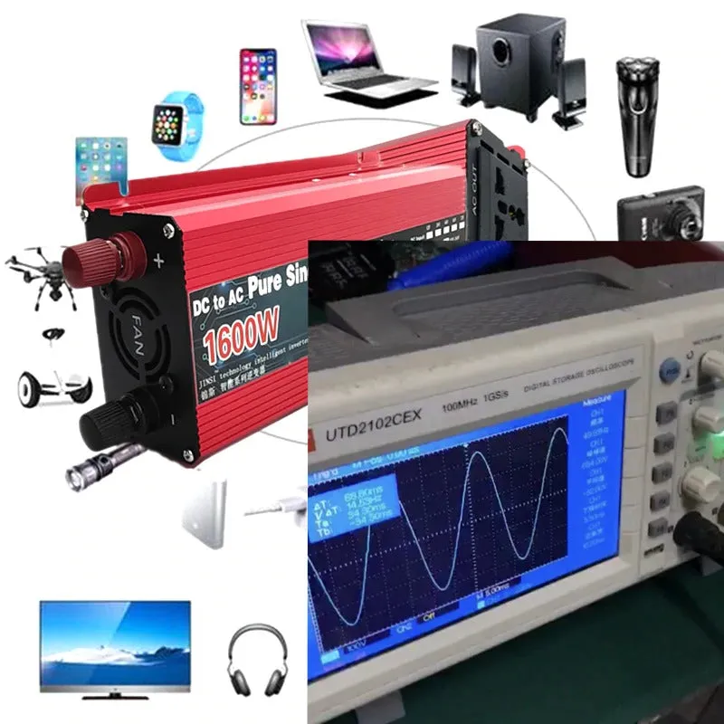 1600 W Power Converter Car Inverter