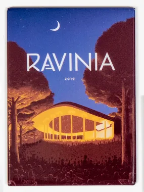 2019 Ravinia Poster Magnet