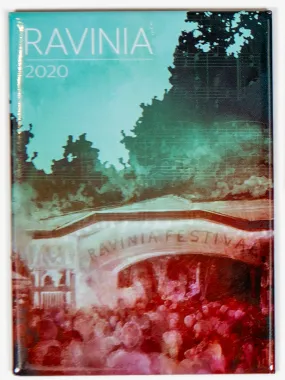 2020 Ravinia Poster Magnet