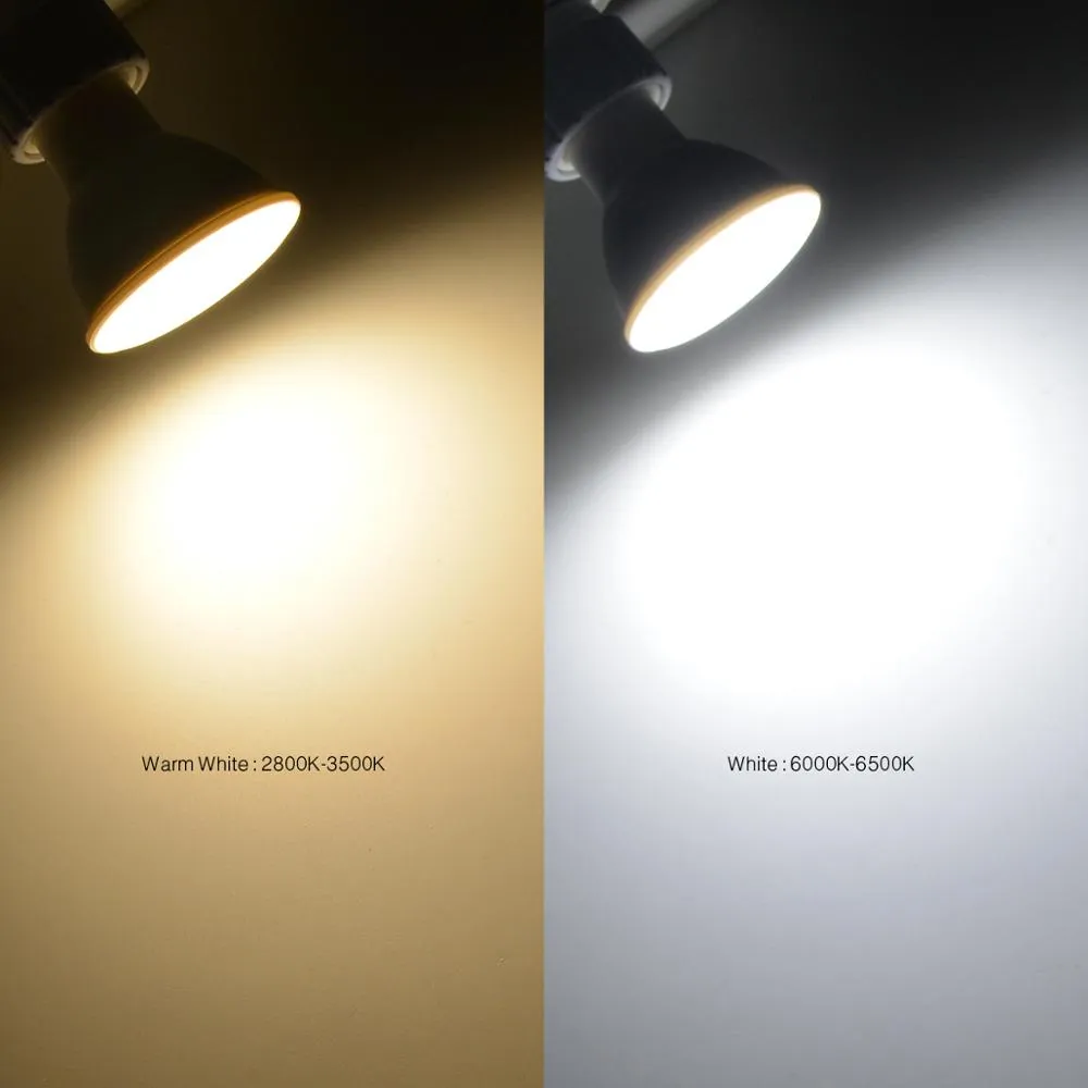 220V 7W GU10 MR16 LED Spotlight Non-Dimmable LED Bulb lamp Downlight Plastic Aluminum Cool Spot light Table Ceiling light