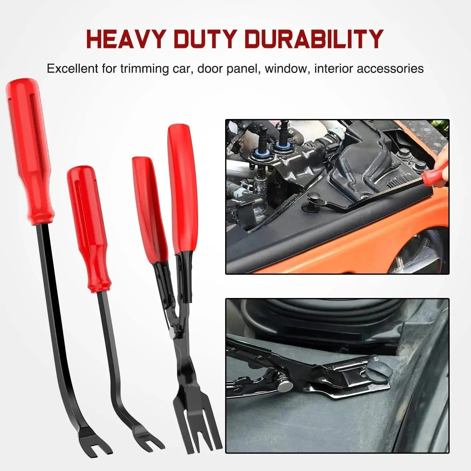 238 Pcs Trim Removal Tool Kit Red
