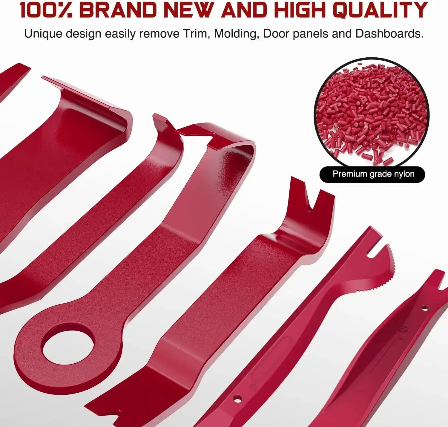 238 Pcs Trim Removal Tool Kit Red