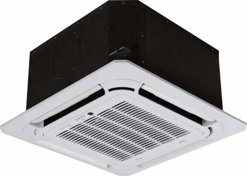 24,000 BTU 22.9 SEER2 ACiQ 2-Zone Ceiling Cassette Mini Split System - 12 12
