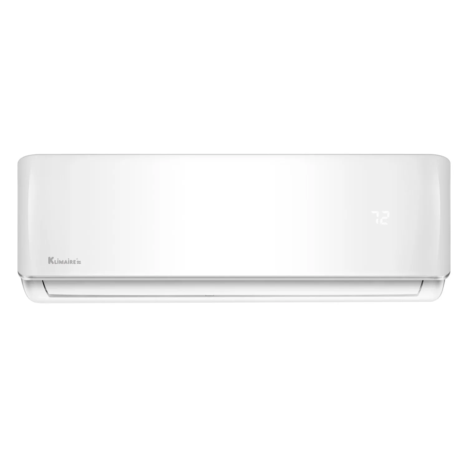 3-Zone Klimaire 23.1 SEER2 Multi Split Wall Mount Air Conditioner Heat Pump System 12 12 18