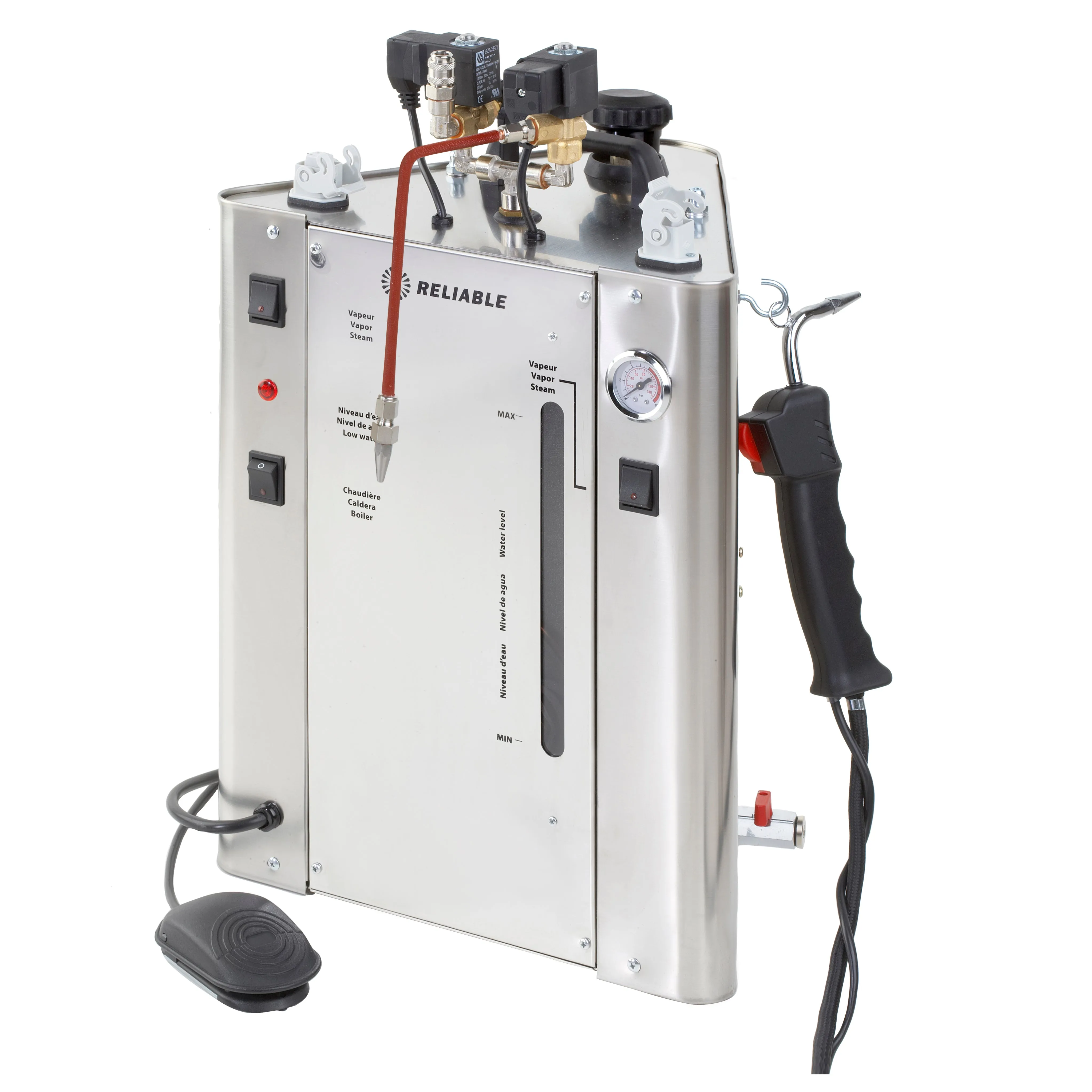 7500CD Dual Pressurized Steam Cleaner With Steam Wand & Nozzle
