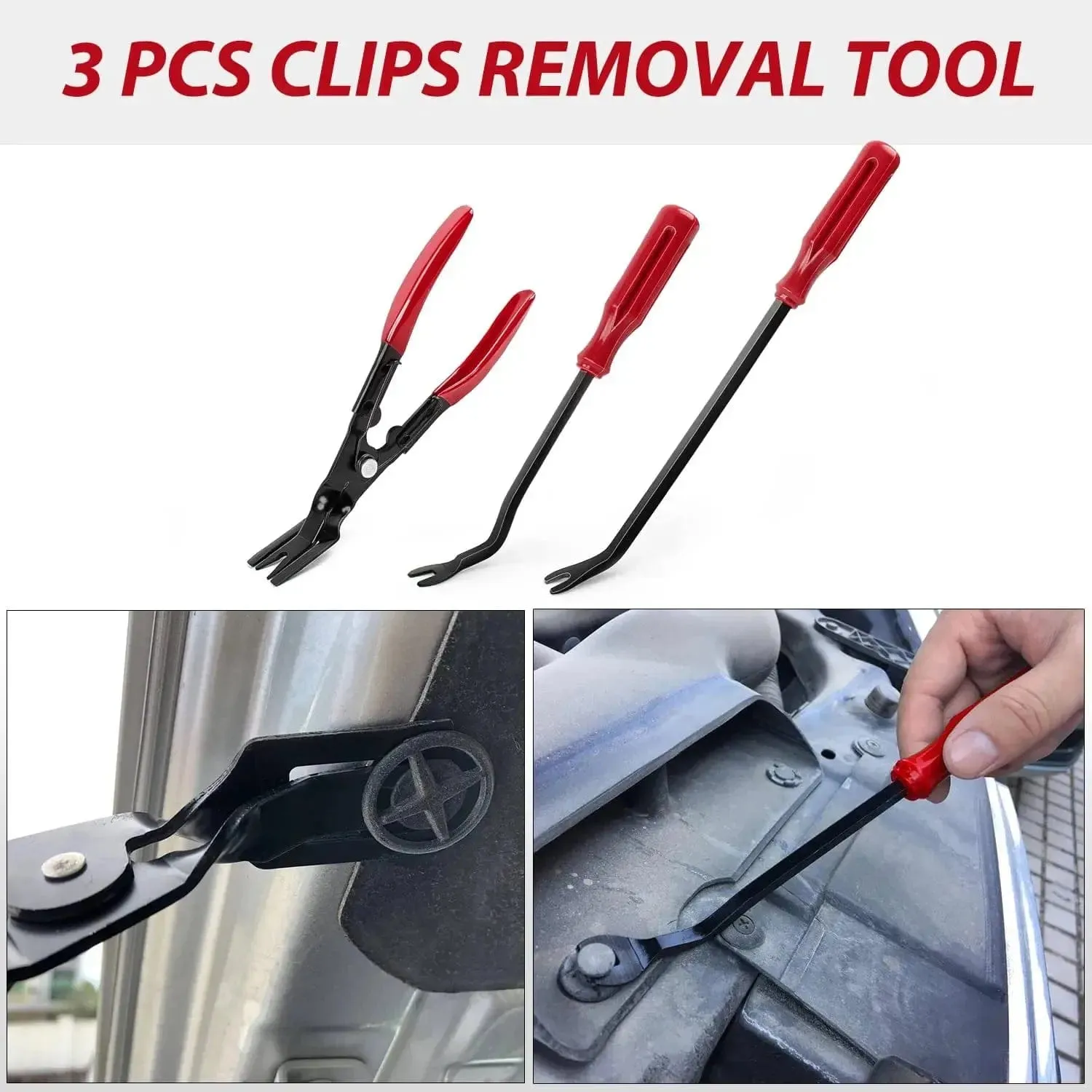88 Pcs Trim Removal Tool Kit Red