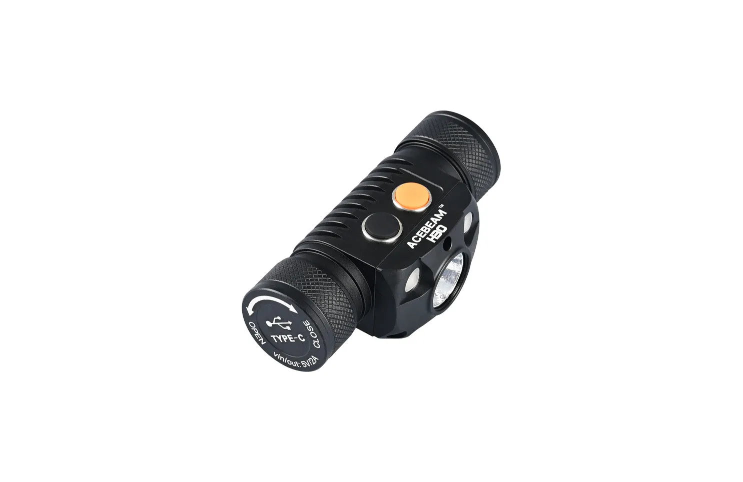 Acebeam H30 6500k 4000 Lumen USB-C Rechargeable Headlamp Red   CRI90 LEDs