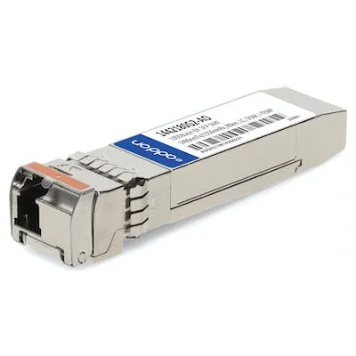 AddOn ADTRAN 1442180G2 Compatible TAA Compliant 1000Base-BX SFP Transceiver (SMF, 1490nmTx/1550nmRx, 80km, LC, DOM, Rugged) 1442180G2-AO