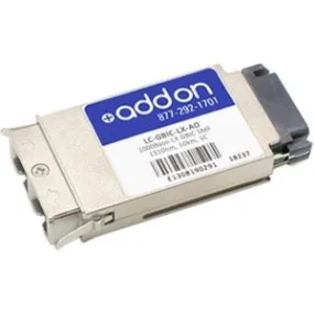 Addon Aruba Networks Lc-Gbic-Lx Compatible Taa Compliant 1000Base-Lx Gbic Transceiver (Smf, 1310Nm, 10Km, Sc)
