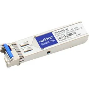 Addon Calix 100-01666 Compatible Taa Compliant 1000Base-Bx Sfp Transceiver (Smf, 1310Nmtx/1550Nmrx, 10Km, Lc, Rugged)