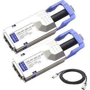AddOn Cisco CAB-INF-28G-10 Compatible 10GBase-CX CX4 to CX4 Direct Attach Cable (Passive Twinax, 10m) CAB-INF-28G-10-AO