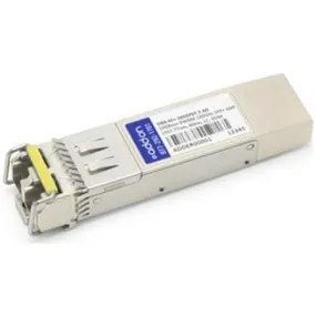 AddOn Cisco ONS ONS-SC -10GEP57.7 Compatible TAA Compliant 10GBase-DWDM 50GHz SFP  Transceiver (SMF, 1557.77nm, 80km, LC, DOM) ONS-SC -10GEP57.7-AO