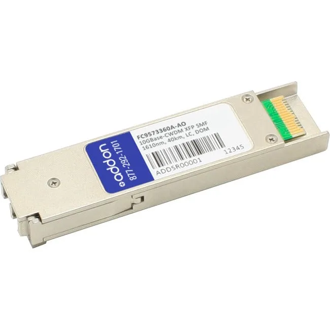 AddOn Fujitsu FC9573360A Compatible TAA Compliant 10GBase-CWDM XFP Transceiver (SMF, 1610nm, 80km, LC, DOM) FC9573360A-AO