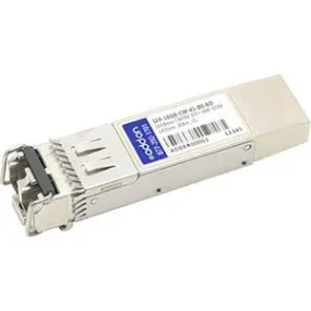 Addon Msa And Taa Compliant 10Gbase-Cwdm Sfp  Transceiver (Smf, 1410Nm, 80Km, Lc, Dom)