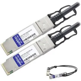 AddOn MSA and TAA Compliant 40GBase-CU QSFP  to QSFP  Direct Attach Cable (Active Twinax, 4m) QSFP-40G-ADAC4M-AO