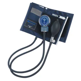 Adult Signature 01-100-011 Aneroid Sphygmomanometers with Blue Nylon Cuff 1 Each