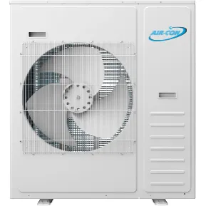 Air-Con 42,000 BTU 20 SEER 2-Zone Ceiling Cassette 12K 18K Mini-Split Heat Pump System