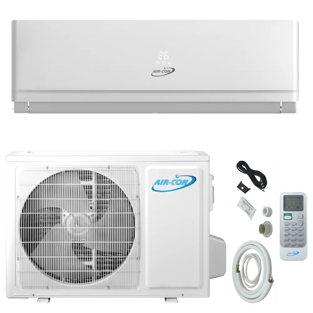 Air-Con Eclipse Series 36000 BTU 16.4 SEER Ductless Mini Split Air Conditioner 15ft Lineset & Wiring