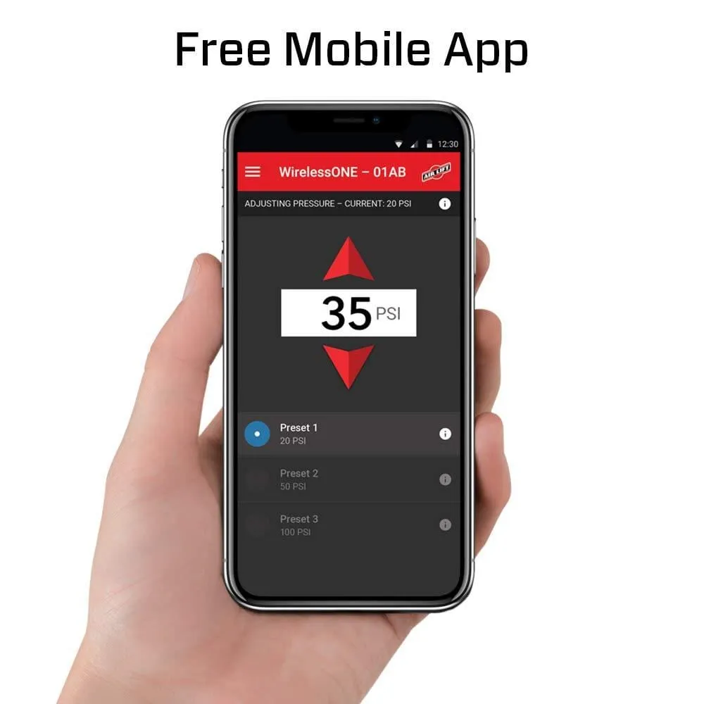 Air Lift 25980 25980-2nd Generation and Mobile App WirelessOne
