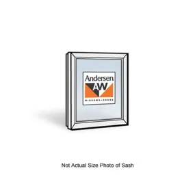 Andersen A335V Awning Sash with Low-E4 Glass in White Color