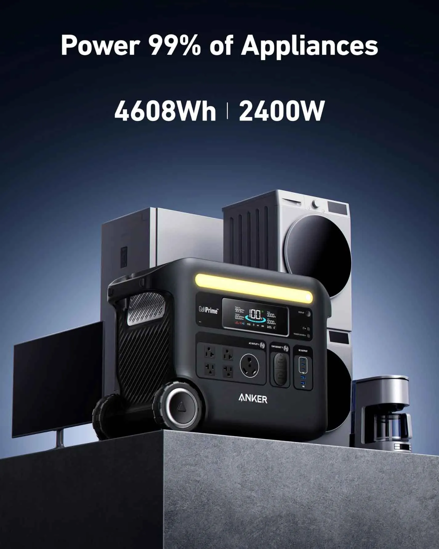 Anker SOLIX F2600 Portable Power Station