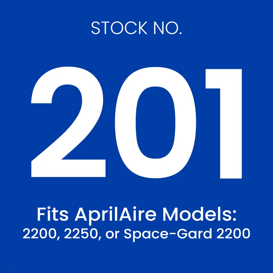 AprilAire 201 MERV 10 Air Filter for Whole-House Air Purifier Models 2200, 2250, Space-Gard 2200 or 2250