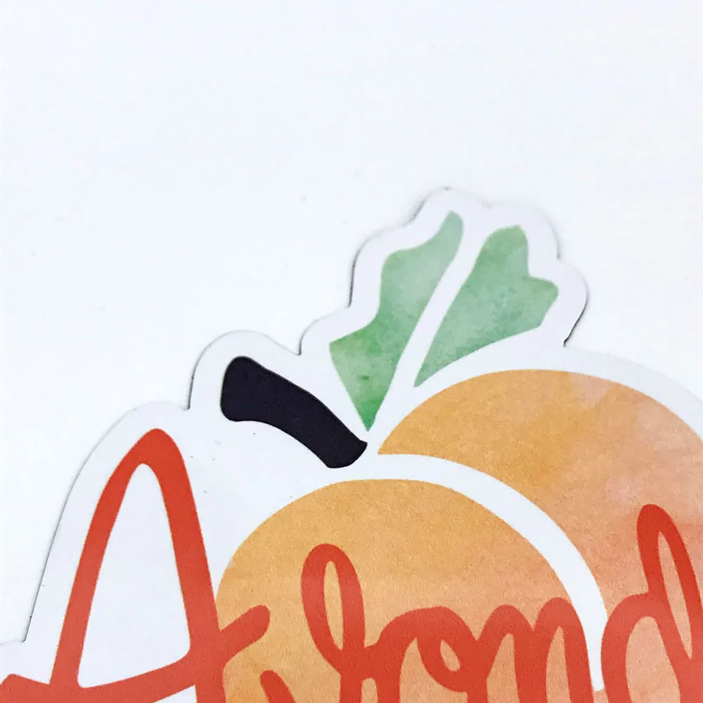 Avondale Peach Vinyl Magnet - Waterproof & Scratch Resistant | *25% Off!*