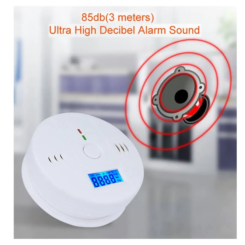Battery Operated Carbon Monoxide Detector Xf0367