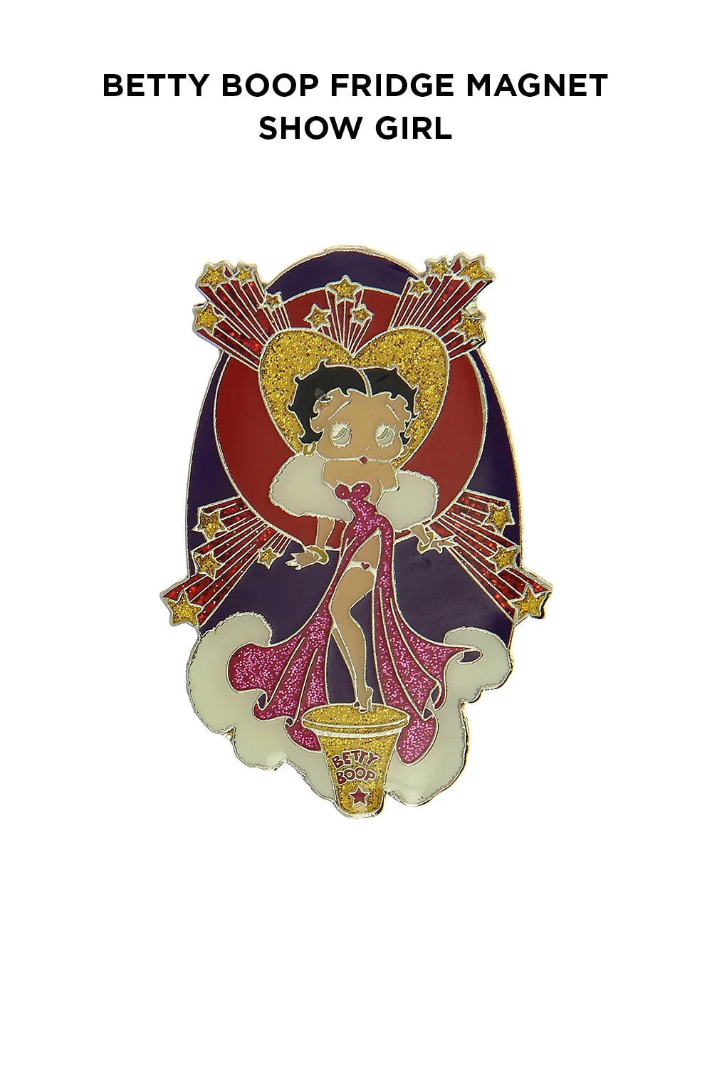 Betty Boop Fridge Magnet Show Girl