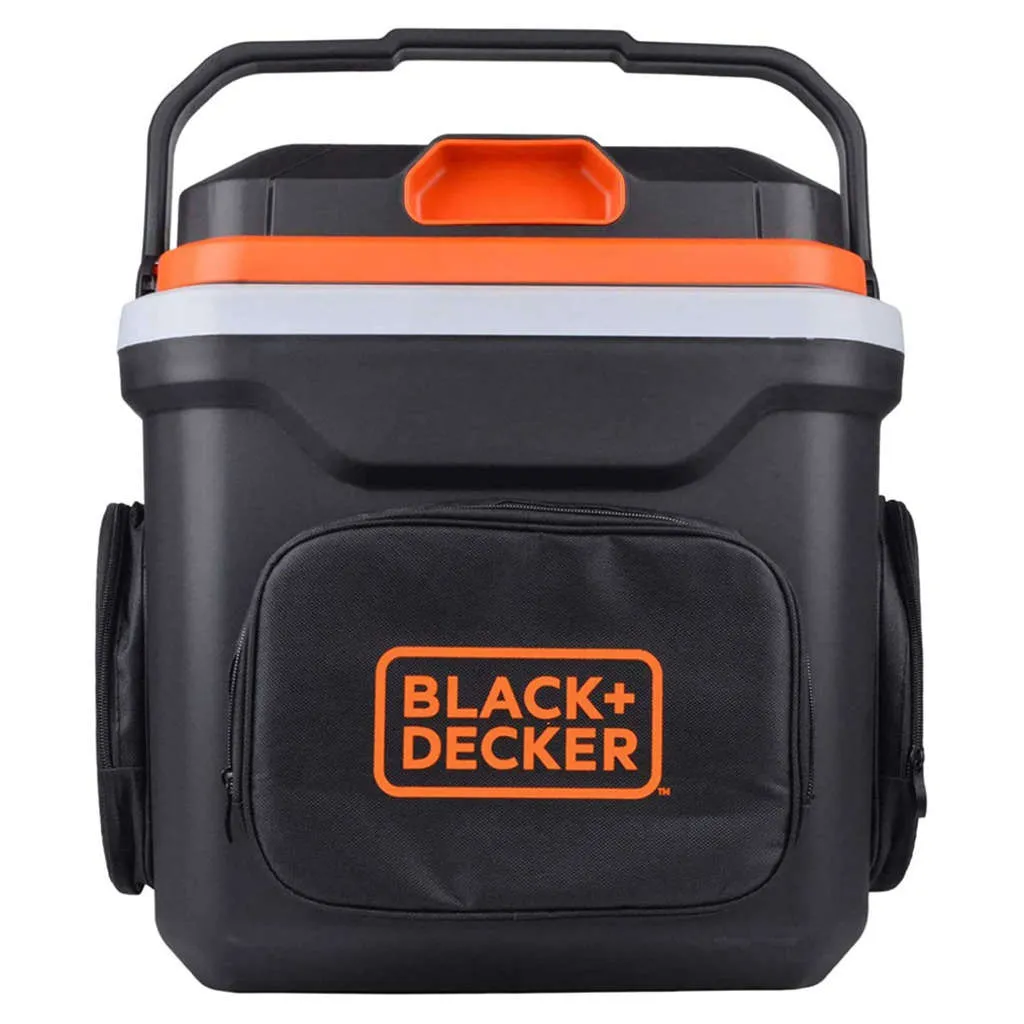 Black & Decker Thermoelectric Portable Automotive Car Beverage Cooler & Warmer 24L Black BDC24L-B1