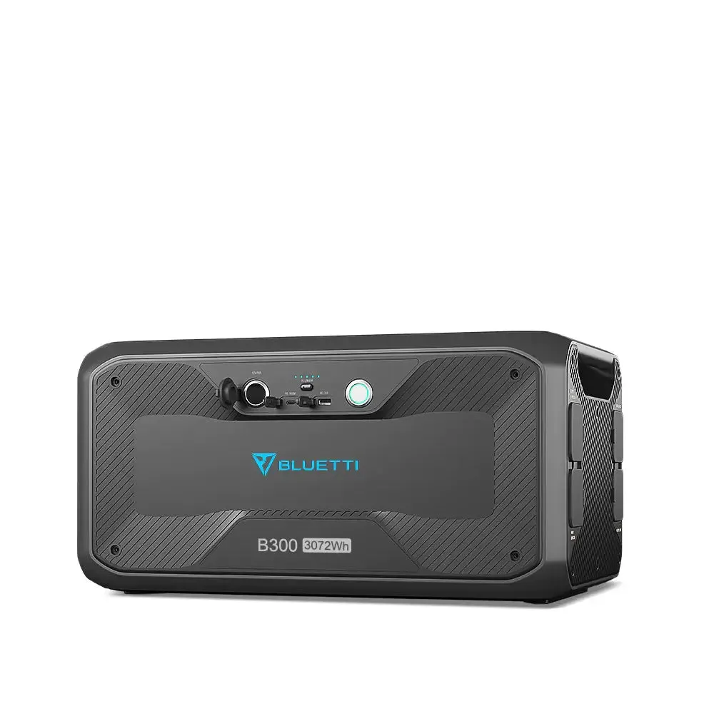 Bluetti AC300   B300 3,000W/3,072Wh Solar Generator Kit | 1 x B300 3,072Wh Battery | 3 x 200 Watt Solar Panels | Complete Solar Kit
