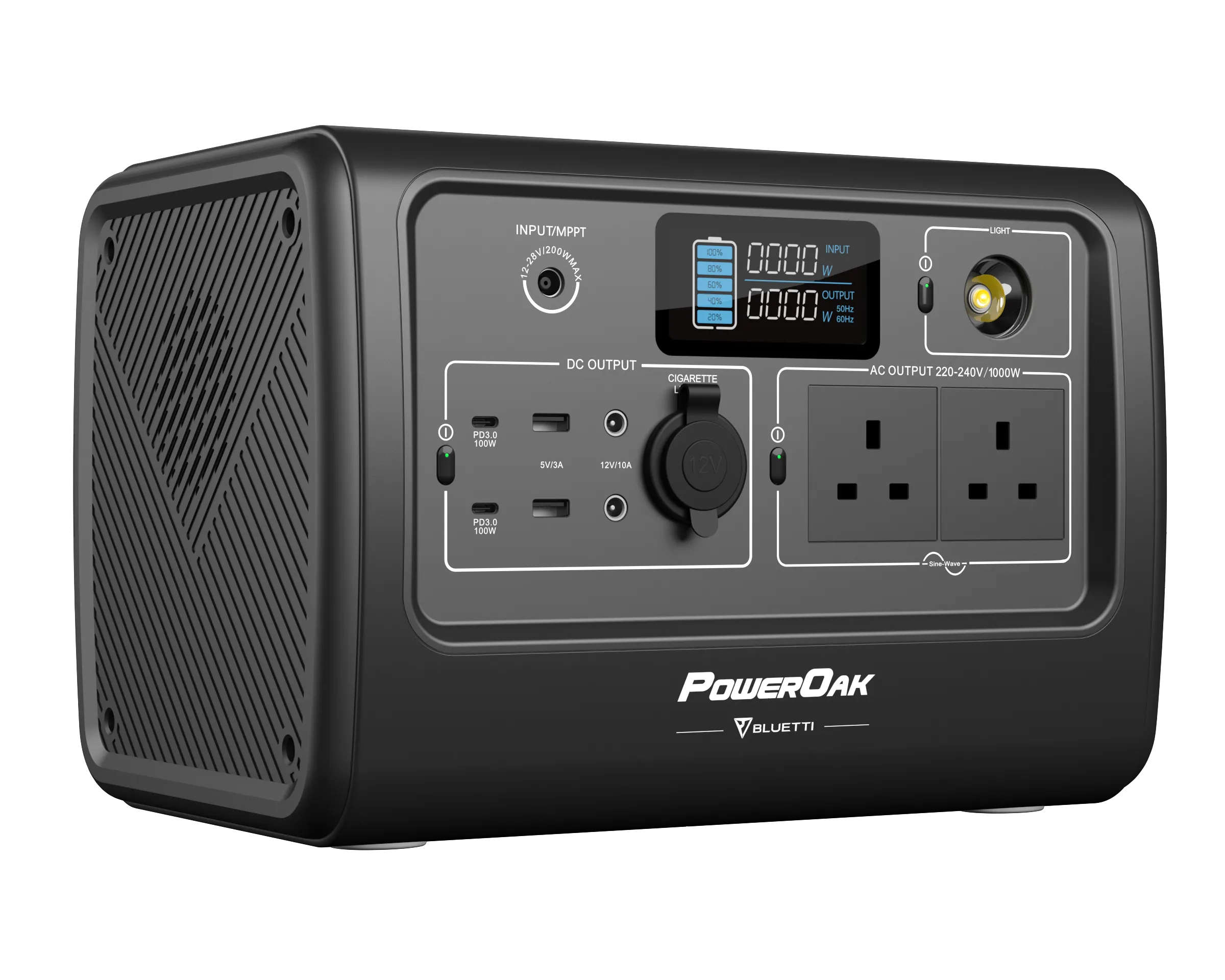 Bluetti EB70 portable solar power station