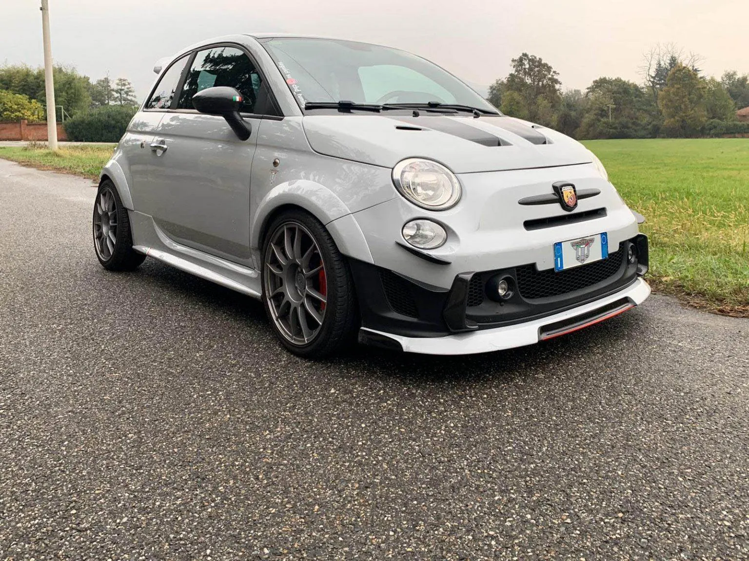 CHD Tuning Abarth 500 Front Bumper Side Air Intakes