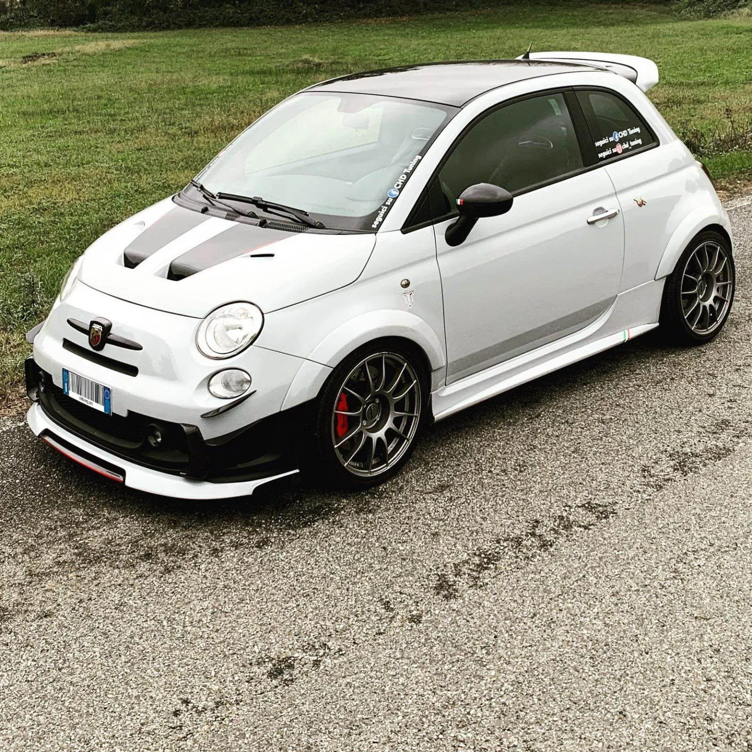 CHD Tuning Abarth 500 Front Bumper Side Air Intakes