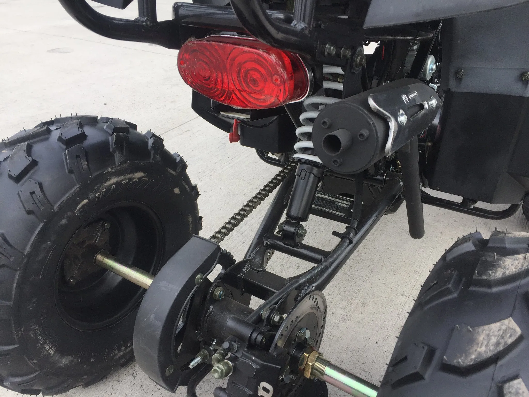 Coolster Ultimate 125cc ATV - Fully Automatic   Reverse - ATV-3125XR8-U
