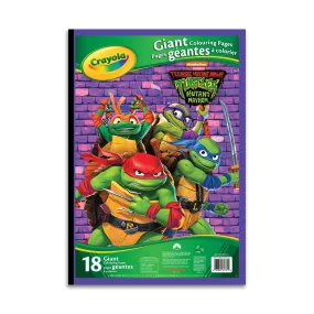 Crayola Giant Colouring Pages Teenage Mutant Ninja Turtles Mutant Mayhem