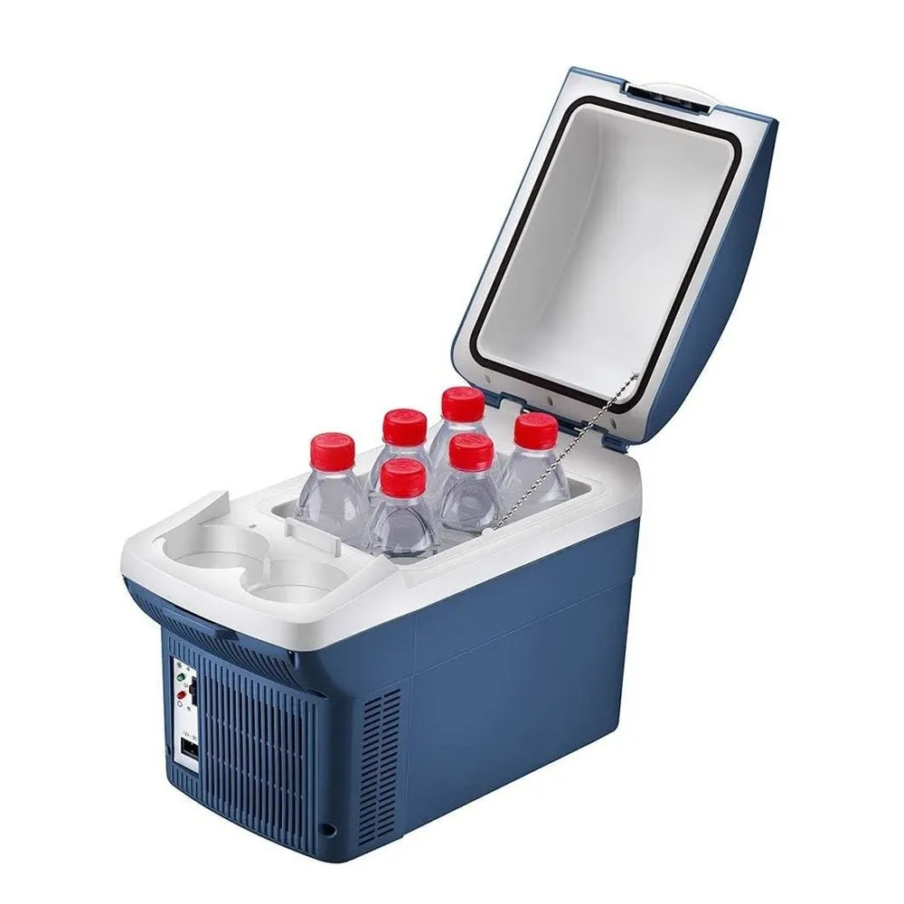 CRONY Car Icebox 8L Low Noise Compact Refrigerators Mini Fridge Portable Cooler Car Refrigerator