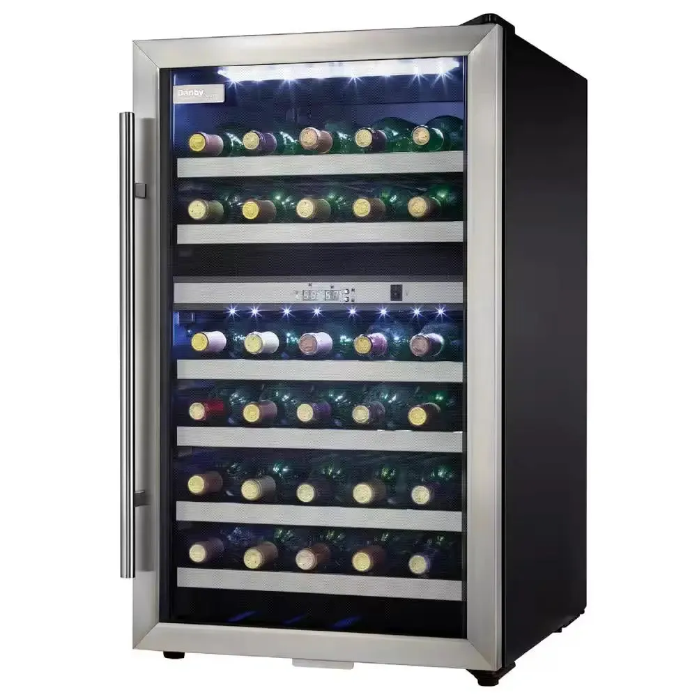 Designer Dual-Zone 19.44 In. 38-Bottle Free-Standing Wine Cooler