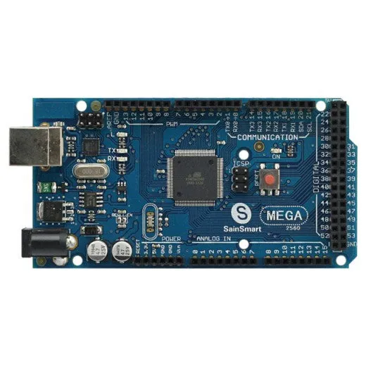 [Discontinued] Sainsmart Mega2560  1.8''LCD Display  Sensor Shield V5 Module For Arduino Robot