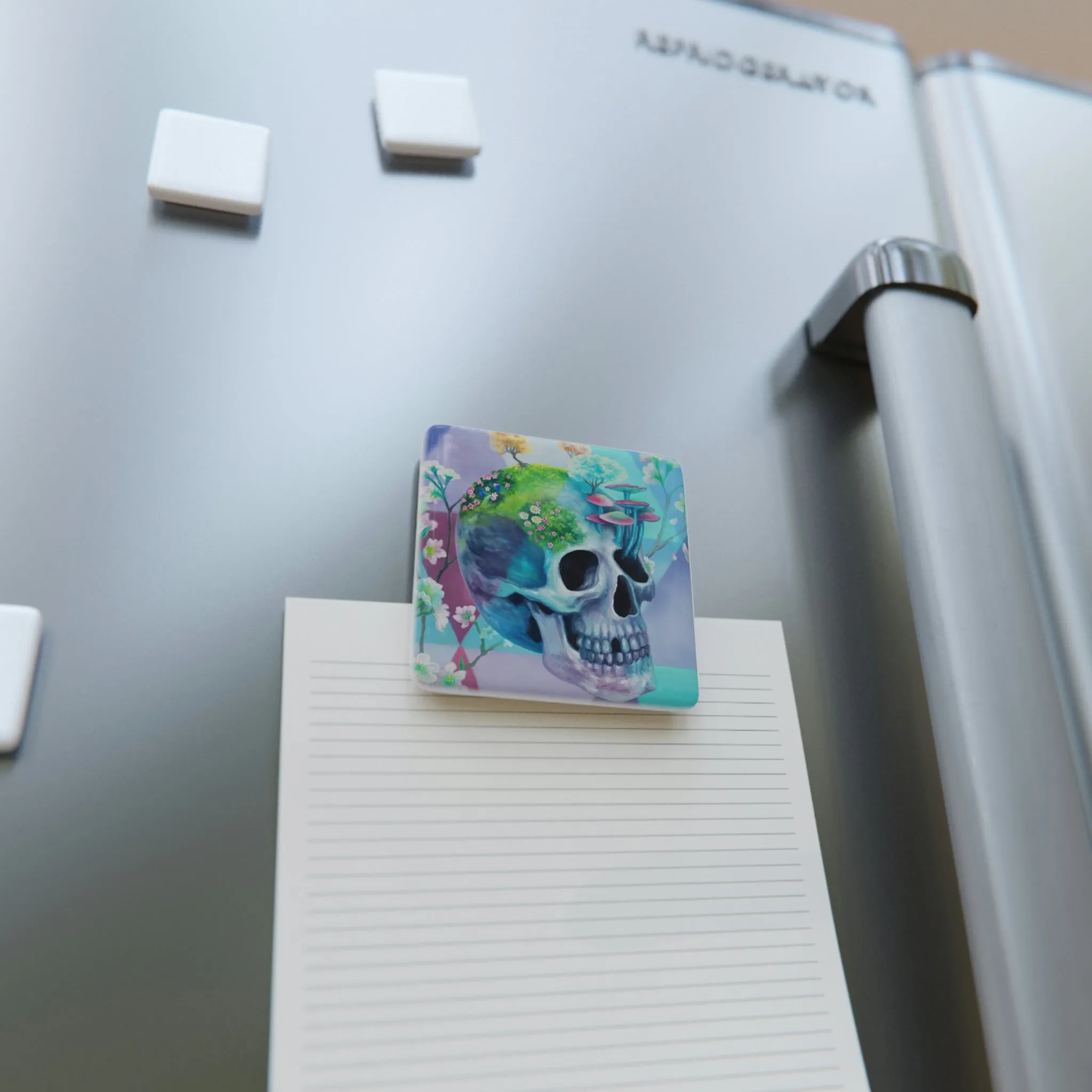 Eternal Bloom Porcelain Magnet