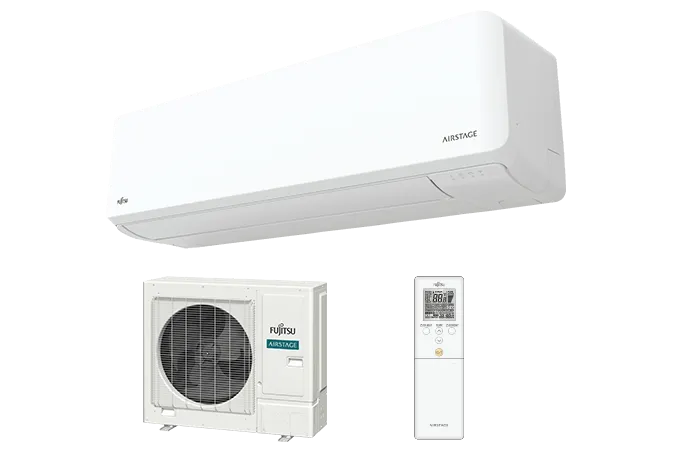 Fujitsu 18,000 BTU 21.1 SEER Mid-Tier Wall Mounted Single Zone System