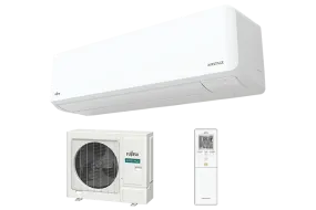 Fujitsu 18,000 BTU 21.1 SEER Mid-Tier Wall Mounted Single Zone System