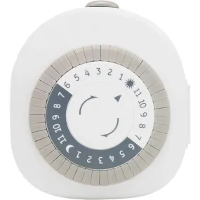 GE 15152 24-Hour Round, Polarized Mechanical 1-Outlet Timer