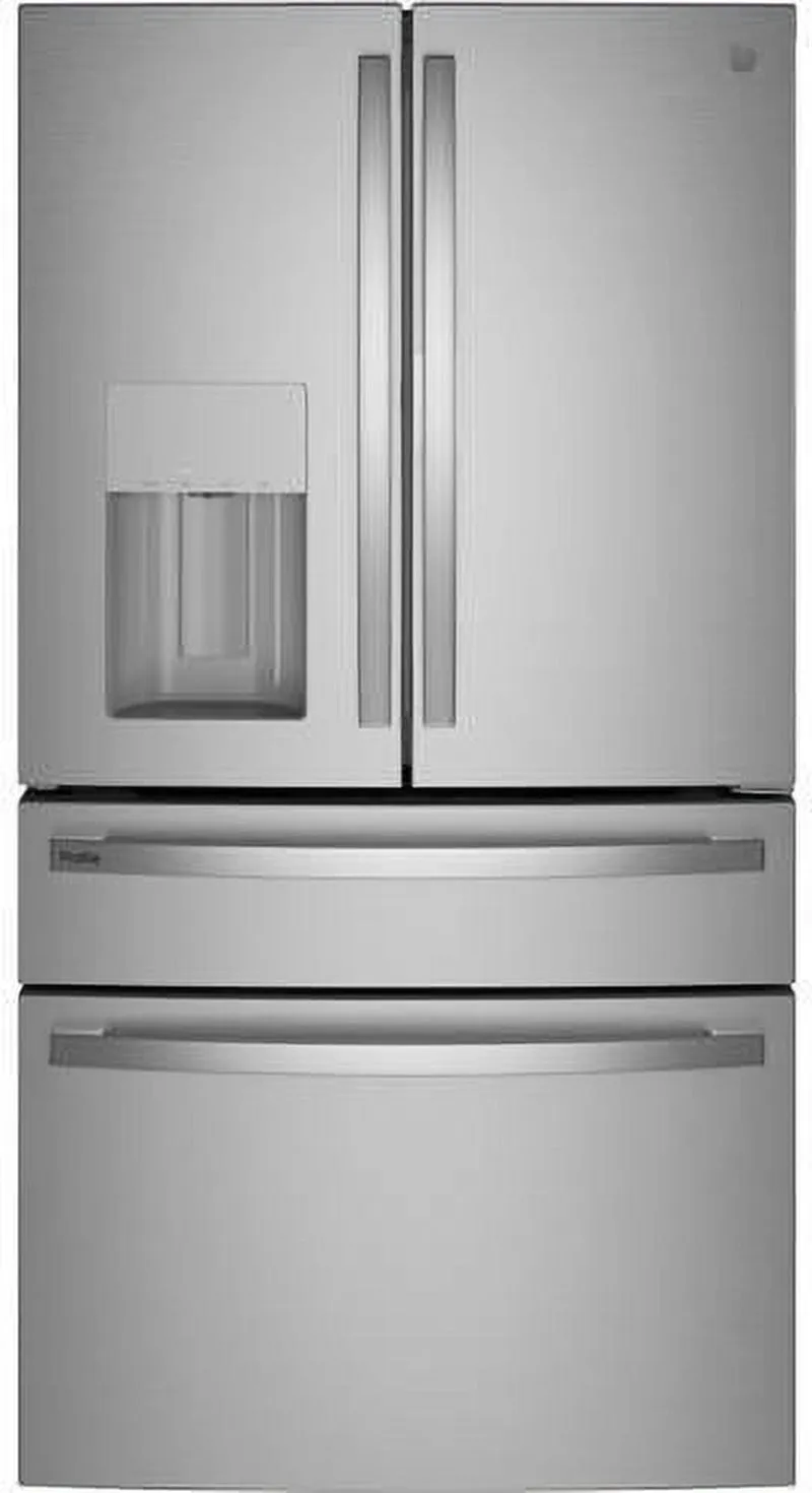 GE Profile 27.9 Cu Ft Smart Fingerprint Resistant French Door Refrigerator, Stainless Steel