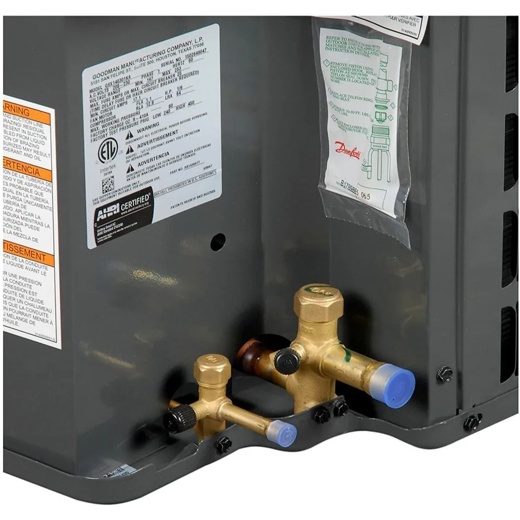 Goodman 1.5 Ton 13 SEER Single-Stage Air Conditioner Condenser GSX130181