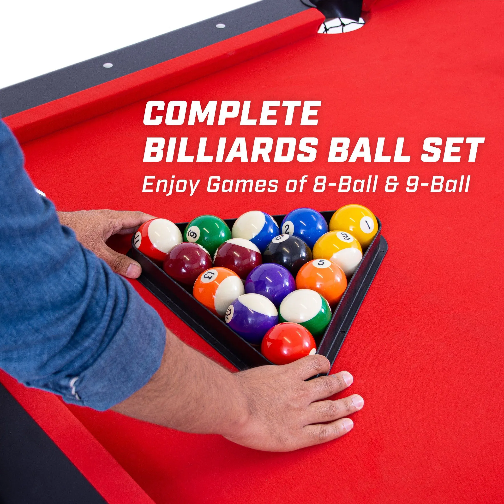 GoSports Regulation Billiards Balls Set
