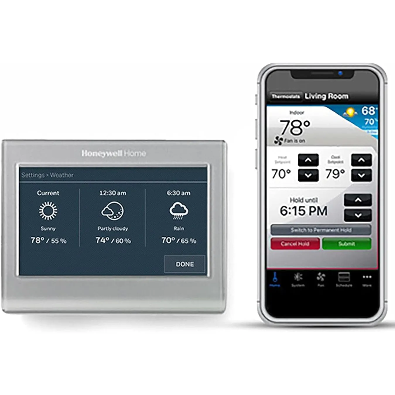 Honeywell Home RTH9585WF Wi-Fi Smart Color Thermostat  (Refurbished)
