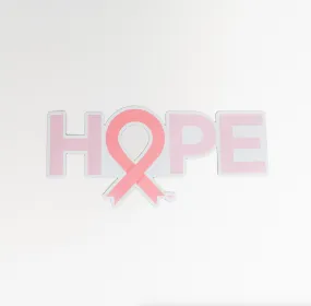 HOPE Pink Ribbon Magnet - Pink - Large - NBCF